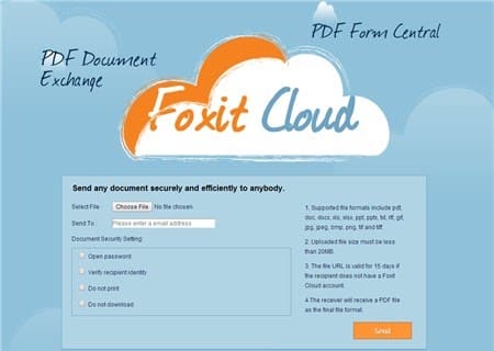 Foxit Cloud là một kho dữ liệu có độ tin cậy tuyệt đối