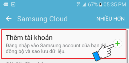 Hướng dẫn sử dụng Samsung Cloud để sao lưu dữ liệu 1