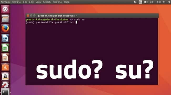 Điểm khác biệt giữa Su và Sudo là gì?
