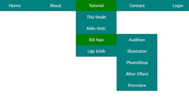 Create Multi-Level Menus in WordPress