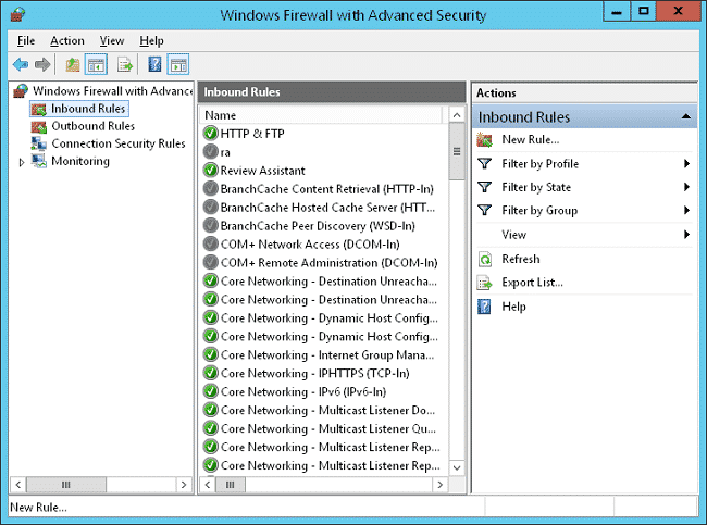 Temporarily turn off the SMB service in the computer 2