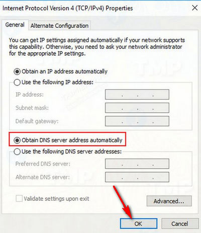 Thay đổi DNS server 4